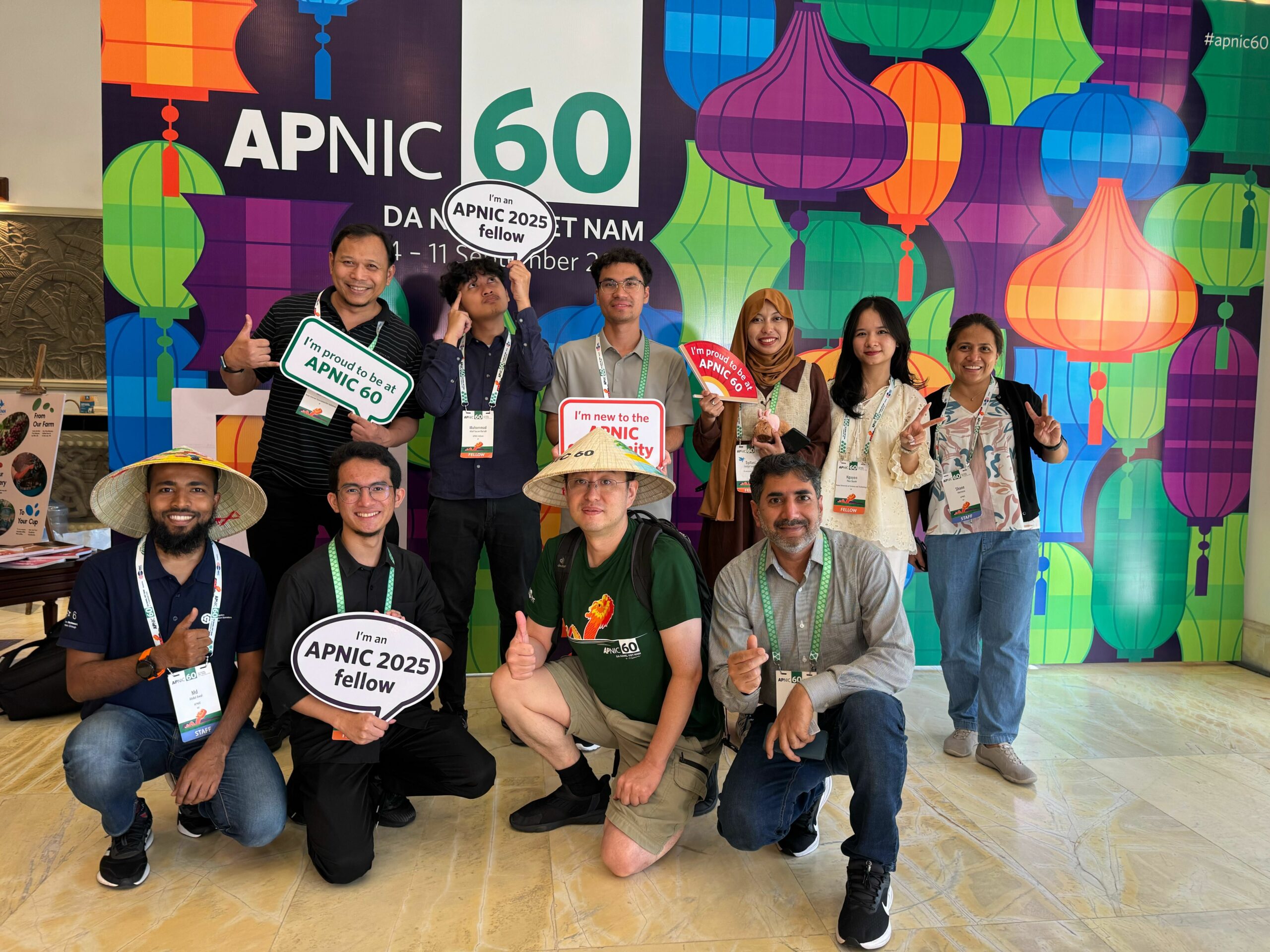 APIE Fellows and Alumni Celebrate Achievements at APNIC 60