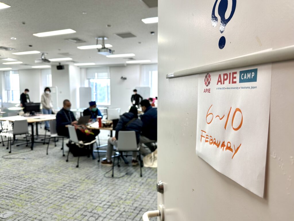 APIE Camp #01 in Keio University (Japan)